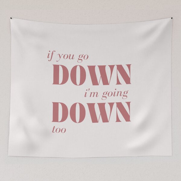 Item preview, Kelsea Inspired Going Down Too | Wall Art Home Decor Gamer | heckinfarout  designed and sold by Two Otters Co.