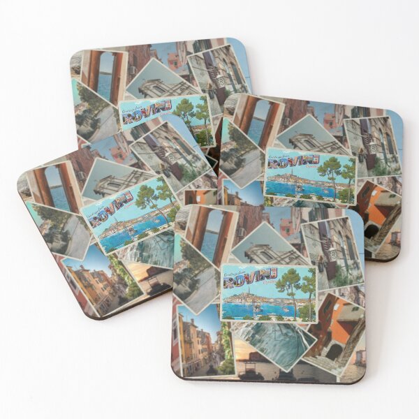 Item preview, Greetings from Rovinj  in Croatia Vintage style retro souvenir designed and sold by DeveloperProp0.