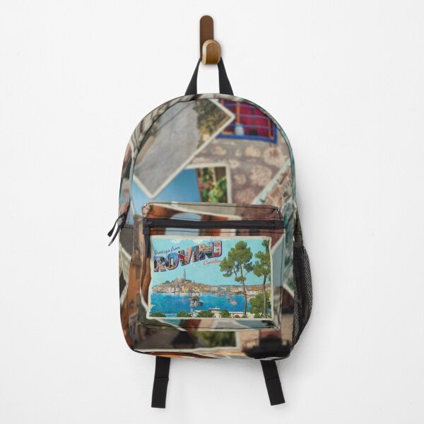 Item preview, Greetings from Rovinj  in Croatia Vintage style retro souvenir designed and sold by DeveloperProp0.