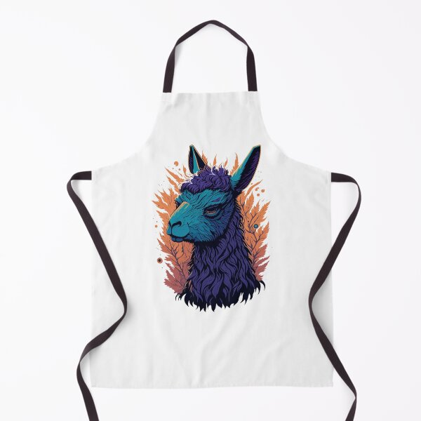 Item preview, Colorful Llama Illustration Design designed and sold by The Funscape Store.