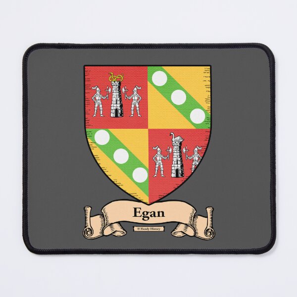 Item preview, EGAN - Coat of Arms - Family Crest designed and sold by HandyHistory.