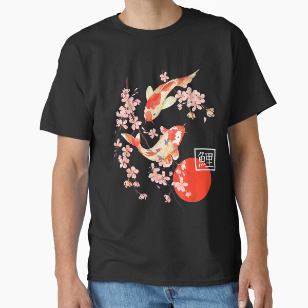 Item preview, Cherry Blossom Koi Carp Fish Japanese Sakura  designed and sold by lotteheinze.