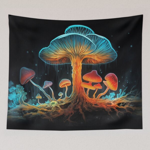 Item preview, Psilocybin mushrooms. Commonly known as magic mushrooms, a group of fungi that contain psilocybin which turns into psilocin upon ingestion and cause the psychedelic effects. designed and sold by anytka.