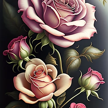 Artwork thumbnail, Image Roses by Uspekh20
