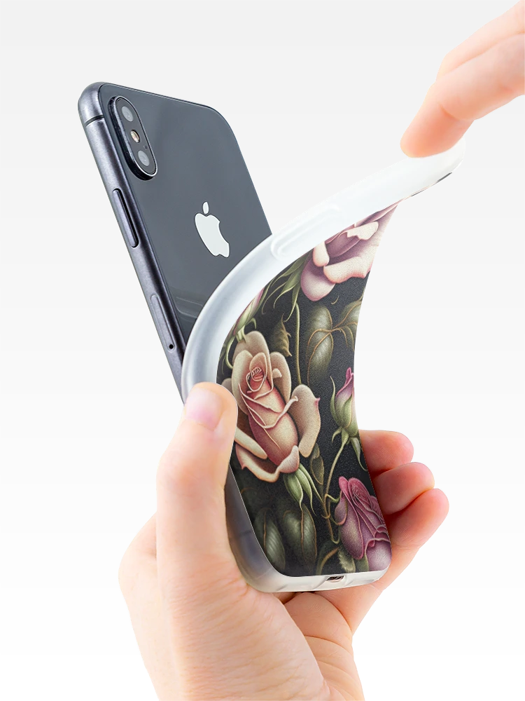 Thumbnail 4 of 5, iPhone Case, Image Roses designed and sold by Uspekh20.