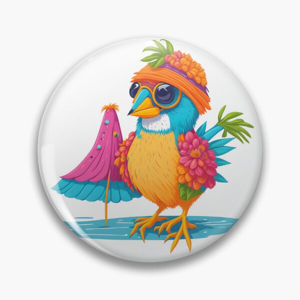 Item preview, Summer Funny Bird designed and sold by nerminokeen.