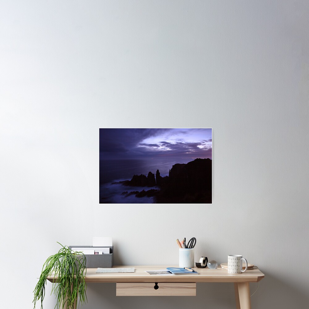 The Pinnacles at Dusk, Philip Island, Australia Poster