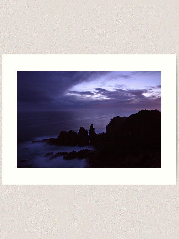 Alternate view of The Pinnacles at Dusk, Philip Island, Australia Art Print