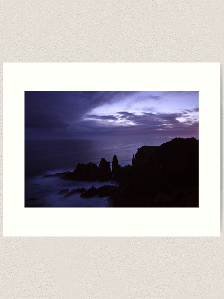 Alternate view of The Pinnacles at Dusk, Philip Island, Australia Art Print