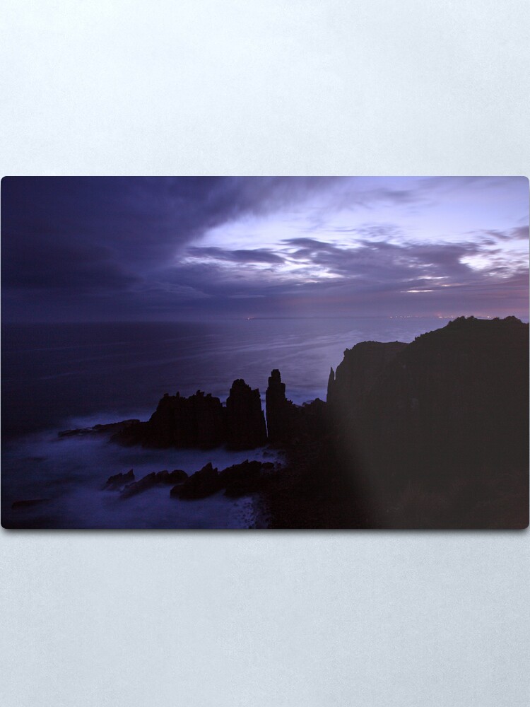 Alternate view of The Pinnacles at Dusk, Philip Island, Australia Metal Print
