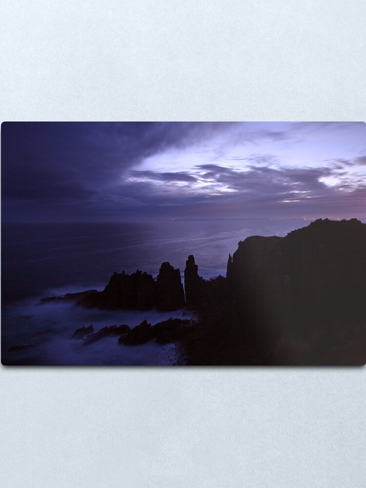 Alternate view of The Pinnacles at Dusk, Philip Island, Australia Metal Print