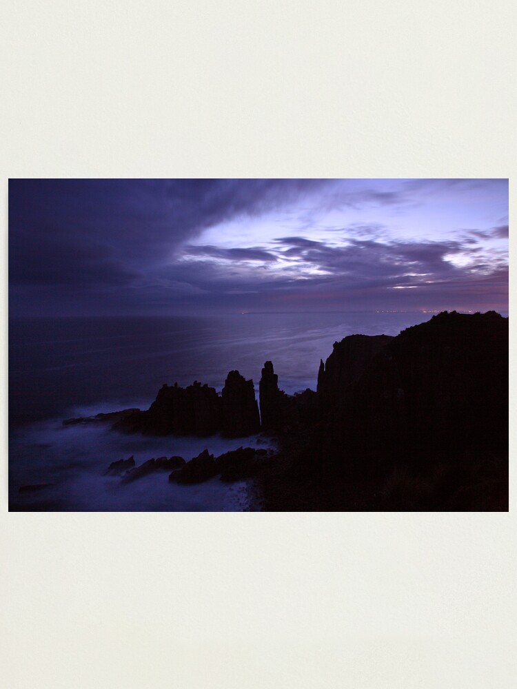 Alternate view of The Pinnacles at Dusk, Philip Island, Australia Photographic Print