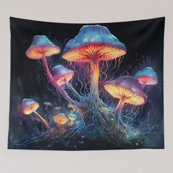 Item preview, Psilocybin mushrooms. Commonly known as magic mushrooms, a group of fungi that contain psilocybin which turns into psilocin upon ingestion and cause the psychedelic effects. designed and sold by anytka.