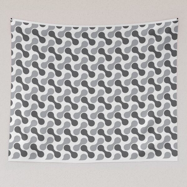 Item preview, Gray Metaballs Pattern designed and sold by bubbleshop01.