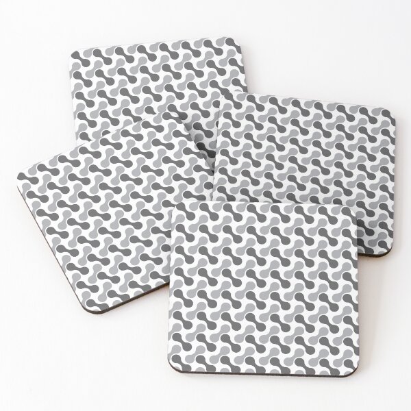 Item preview, Gray Metaballs Pattern designed and sold by bubbleshop01.