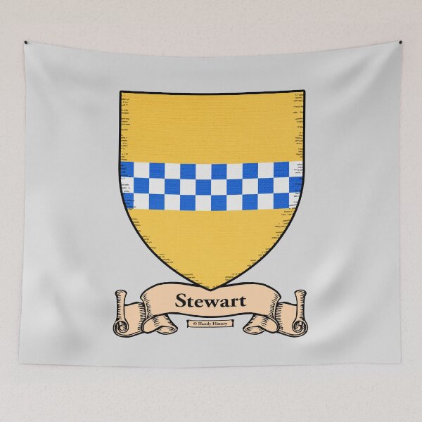 Item preview, STEWART - Coat of Arms - Family Crest - (Scottish) designed and sold by HandyHistory.
