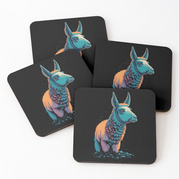 Item preview, Copy of Colorful Llama Illustration Design designed and sold by The Funscape Store.
