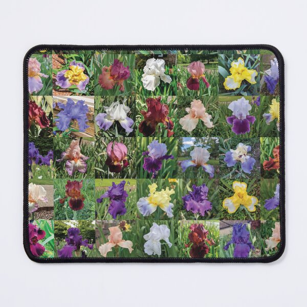 Item preview, Aunt Bev's Iris Garden designed and sold by PeachPaisleyPro.