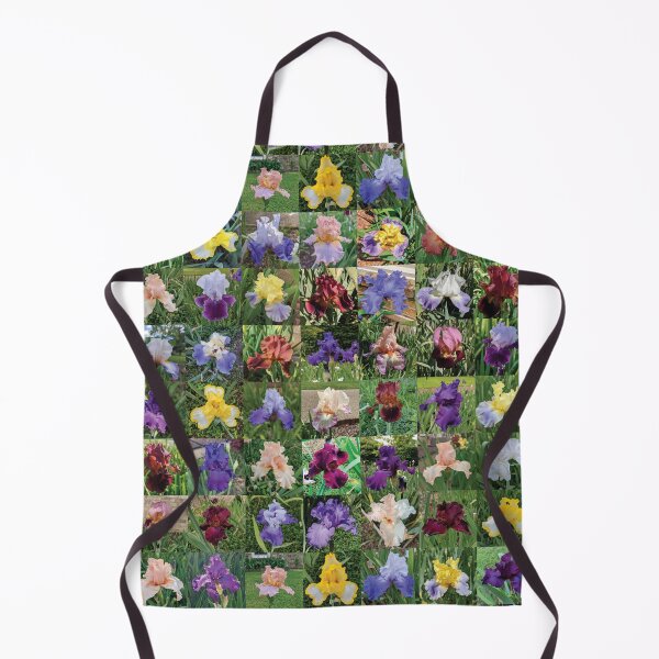 Item preview, Aunt Bev's Iris Garden designed and sold by PeachPaisleyPro.
