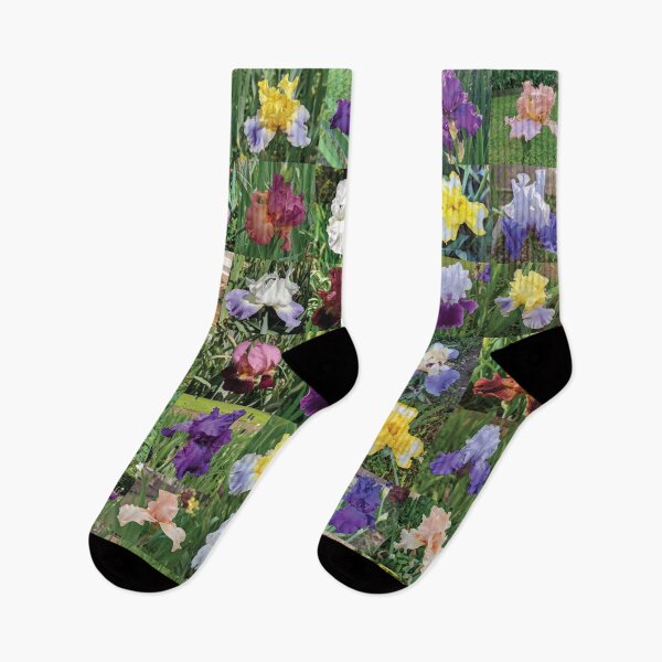 Item preview, Aunt Bev's Iris Garden designed and sold by PeachPaisleyPro.