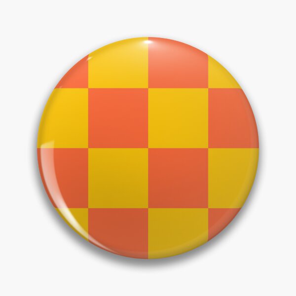 Item preview, Orange and Yellow Checkerboard Pattern designed and sold by tonymagnerart.