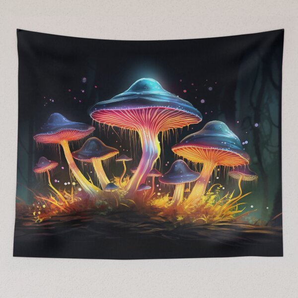 Item preview, Psilocybin mushrooms. Commonly known as magic mushrooms, a group of fungi that contain psilocybin which turns into psilocin upon ingestion and cause the psychedelic effects. designed and sold by anytka.