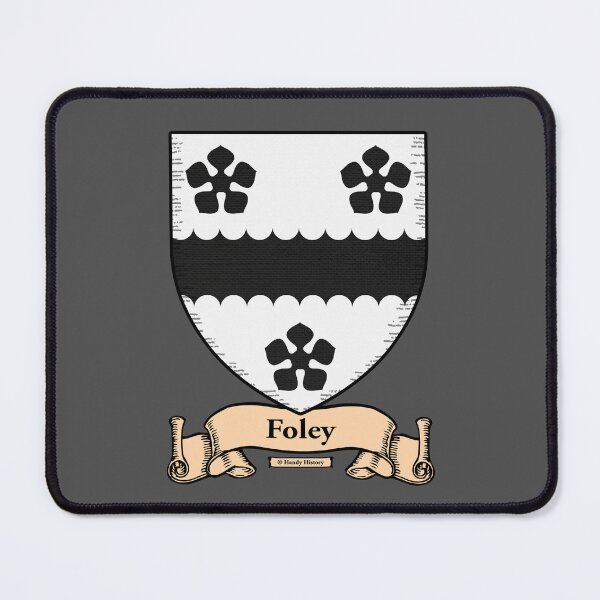 Item preview, FOLEY - Coat of Arms - Family Crest designed and sold by HandyHistory.