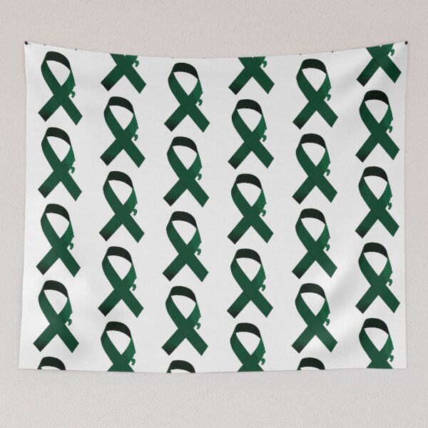 Item preview, mental health awareness semicolon Green Ribbon designed and sold by Doooriginals.