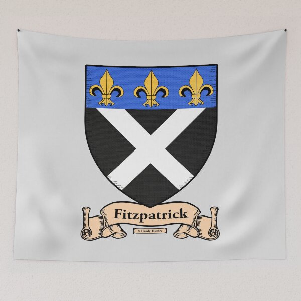 Item preview, FITZPATRICK - Coat of Arms - Family Crest designed and sold by HandyHistory.