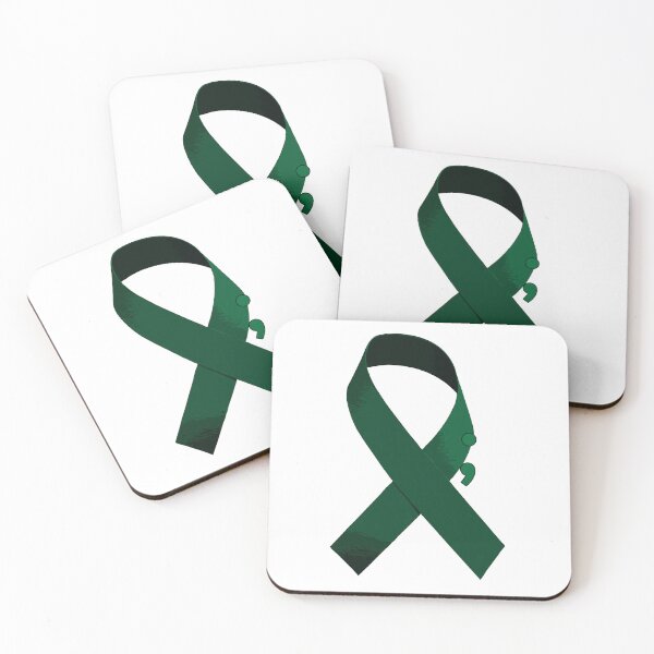 Item preview, mental health awareness semicolon Green Ribbon designed and sold by Doooriginals.