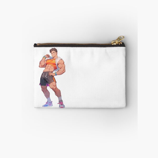 Item preview, Cute Muscular Gay Guy Flexing designed and sold by homorohomo.