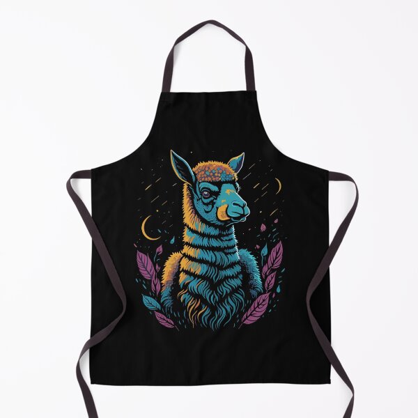 Item preview, Colorful Llama Illustration Design designed and sold by The Funscape Store.