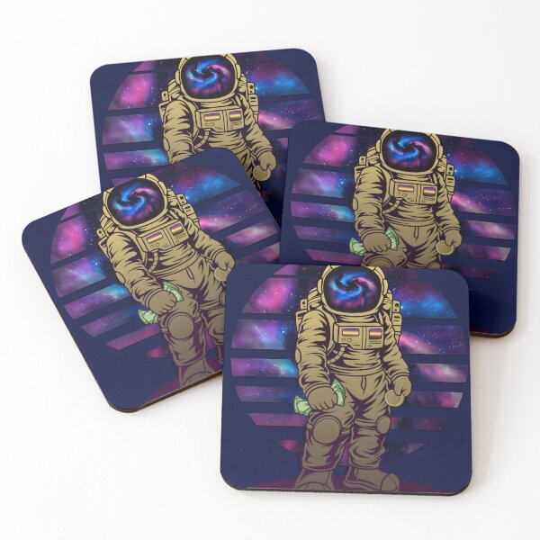 Item preview, Crypto Astronaut Royal Retro designed and sold by DabGraphic.