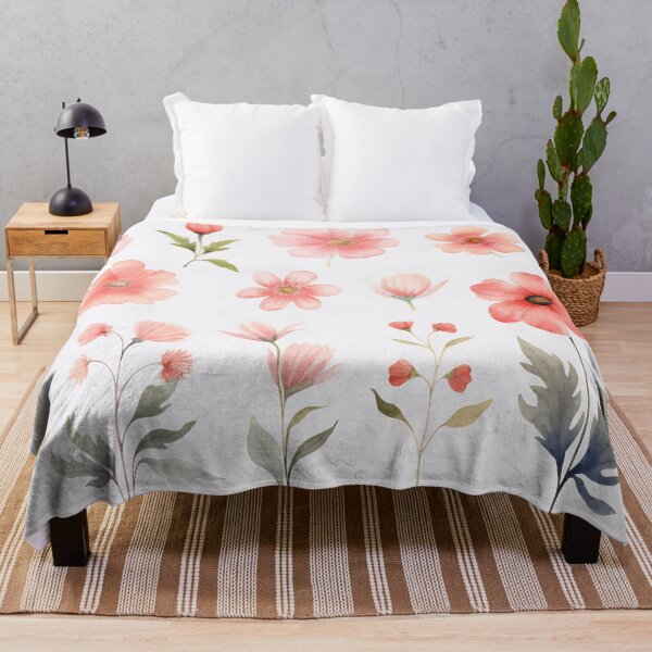 Item preview, Arrangement of spring pink flowers against a white background. Blooming concept. Flat lay. designed and sold by anytka.