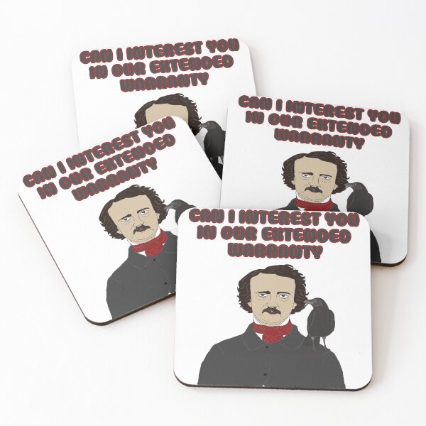 Item preview, Edgar Allen Poe, Funny Meme designed and sold by notsweettea.