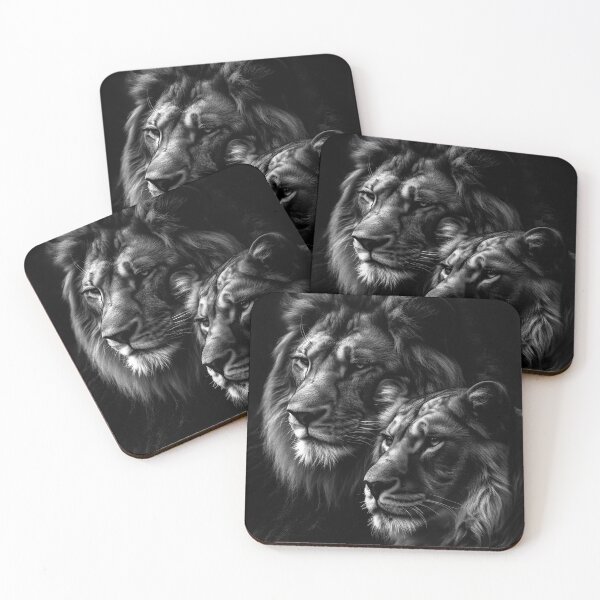 Item preview, LIONs love art work designed and sold by Mk5studio.