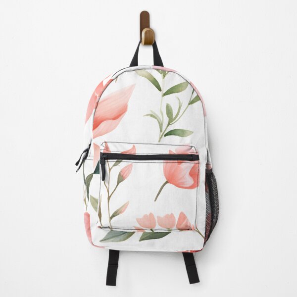Item preview, Arrangement of spring pink flowers against a white background. Blooming concept. Flat lay. designed and sold by anytka.