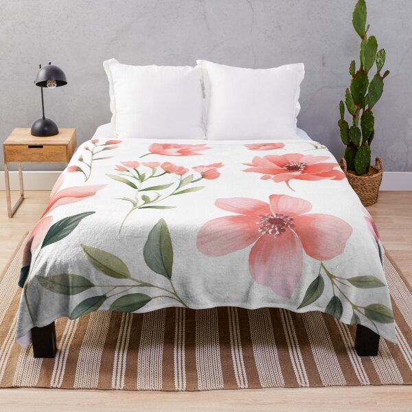 Item preview, Arrangement of spring pink flowers against a white background. Blooming concept. Flat lay. designed and sold by anytka.