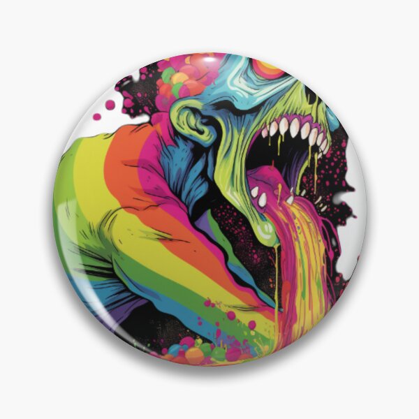 Item preview, Zombie vommiting rainbow designed and sold by Kwasny98.