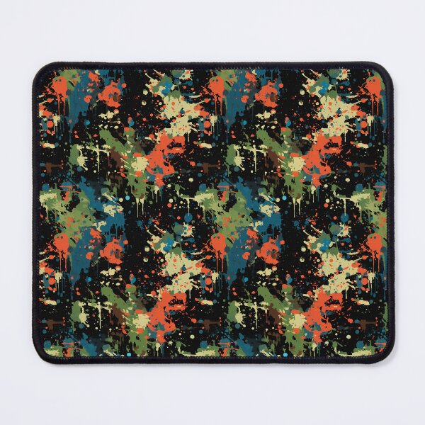 Item preview, Urban Grunge Splatter Paint Style Illustrated Seamless Pattern designed and sold by PatternsFTW.