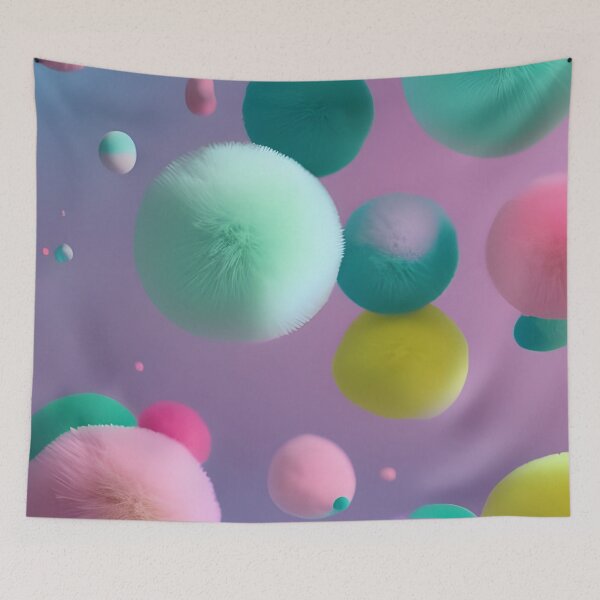 Item preview, Pastel Pom poms  designed and sold by JosieandRose.