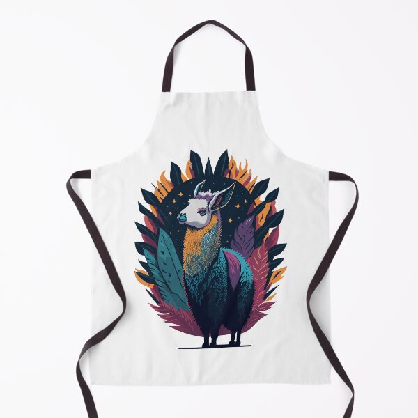 Item preview, Colorful Llama Illustration Design designed and sold by The Funscape Store.