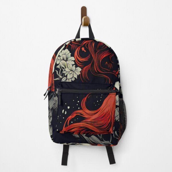 Item preview, Ukiyo-e Fairy Tale Female Empowerment Black and White Female Portrait  designed and sold by BrandonArtWorld.
