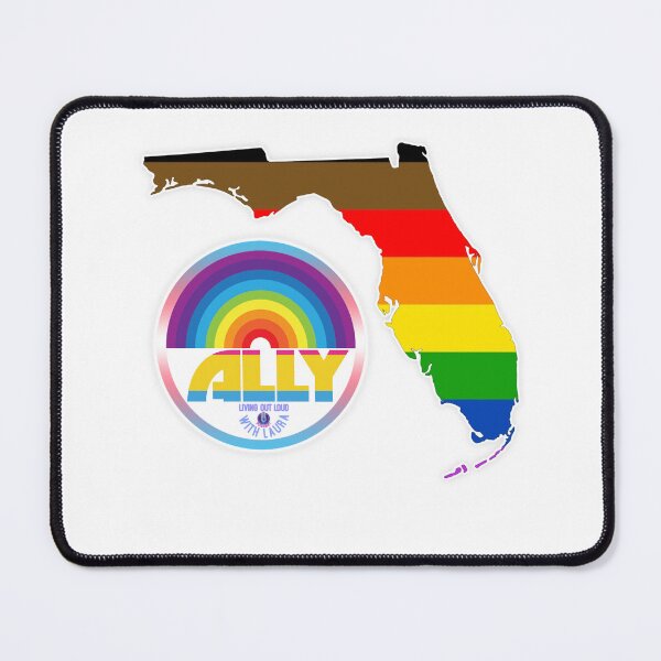 Item preview, ALLY PAN LOL LOGO FLORIDA designed and sold by Living Out Loud with Laura.