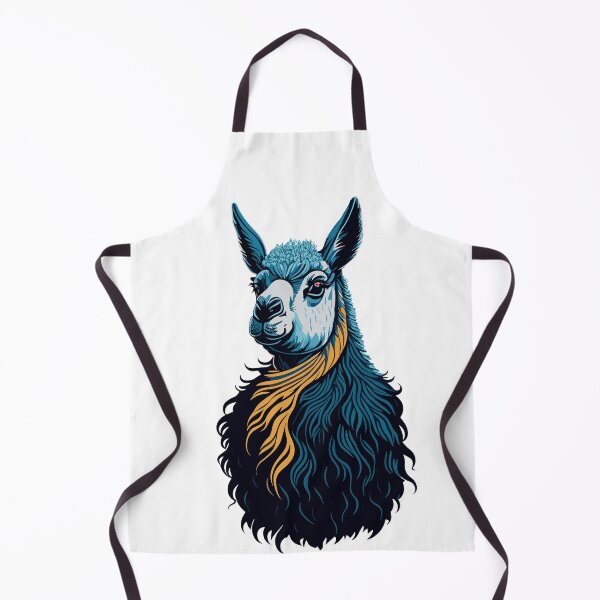 Item preview, Colorful Llama Illustration Design designed and sold by The Funscape Store.