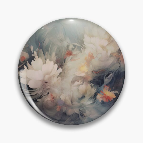 Item preview, Serene Floral Abstract Art designed and sold by Soulsystem123.