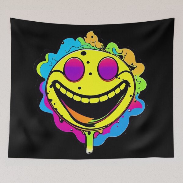 Item preview, Psychedelic Acid Smiley #1 designed and sold by RICK-TURNER.