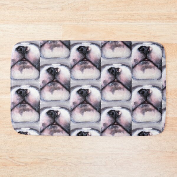 Item preview,  French Bulldog snout watercolour painting designed and sold by Funsize-Art.