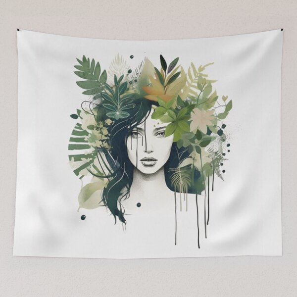 Item preview, Green Goddess 2 designed and sold by Inkaput.