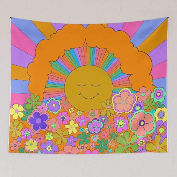 Item preview, Hippie Poster designed and sold by Thalia Roman.